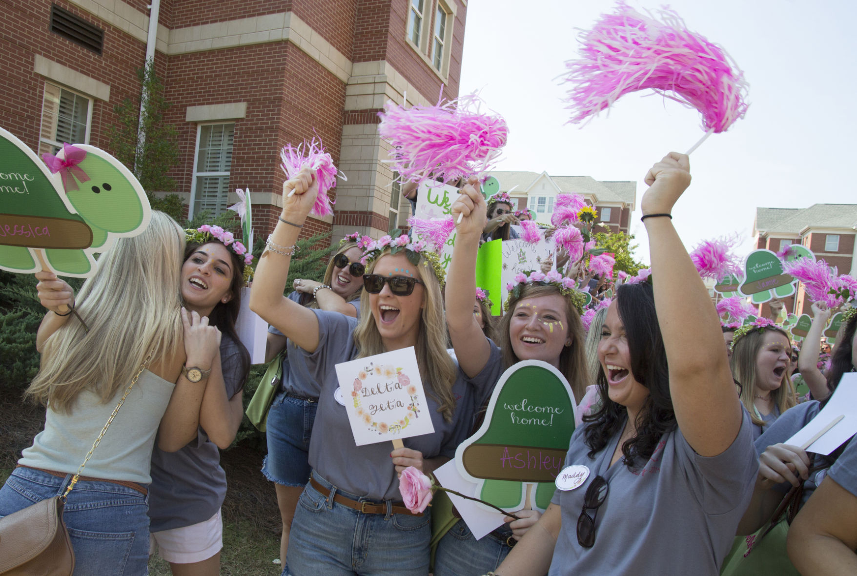 Auburn University bid day 2014
